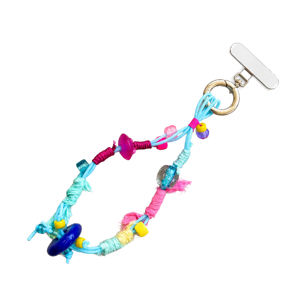 Kalesa Aqua Pop Charm Loop angled view