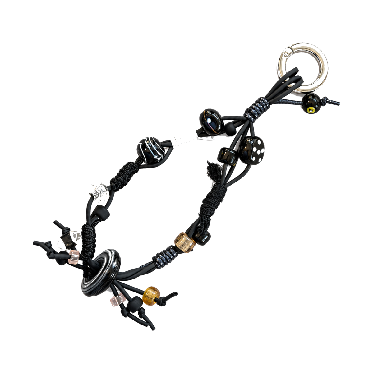 Kalesa Noir Orbit Charm Loop angled view