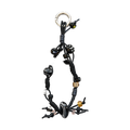 Kalesa Noir Orbit Charm Loop front view